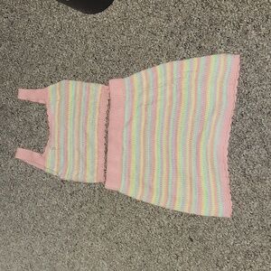 Two peice Crocheted outfit.
